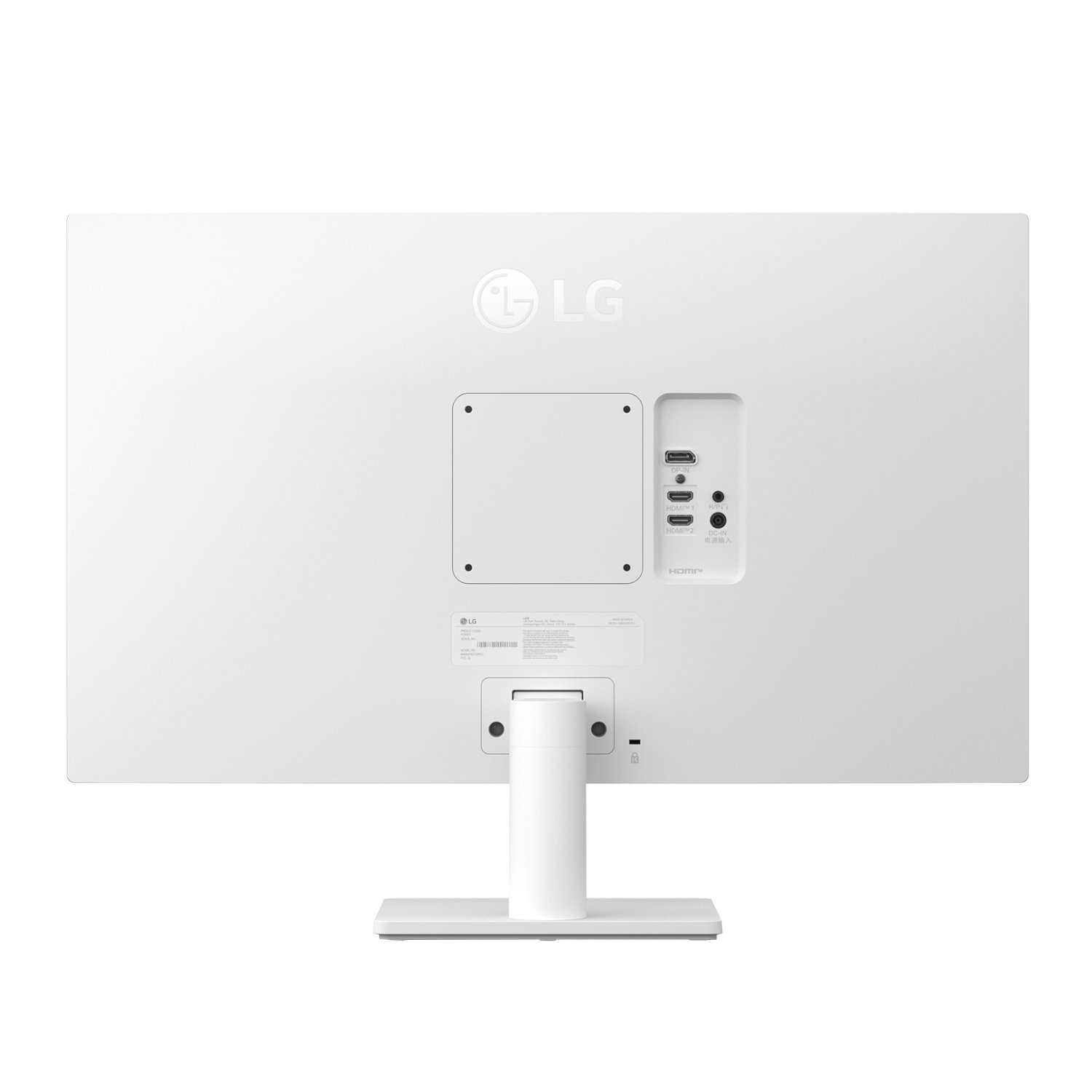 LG UltraFine 27″ 4K UHD IPS Monitor – White (NEW SEALED) - Image 5