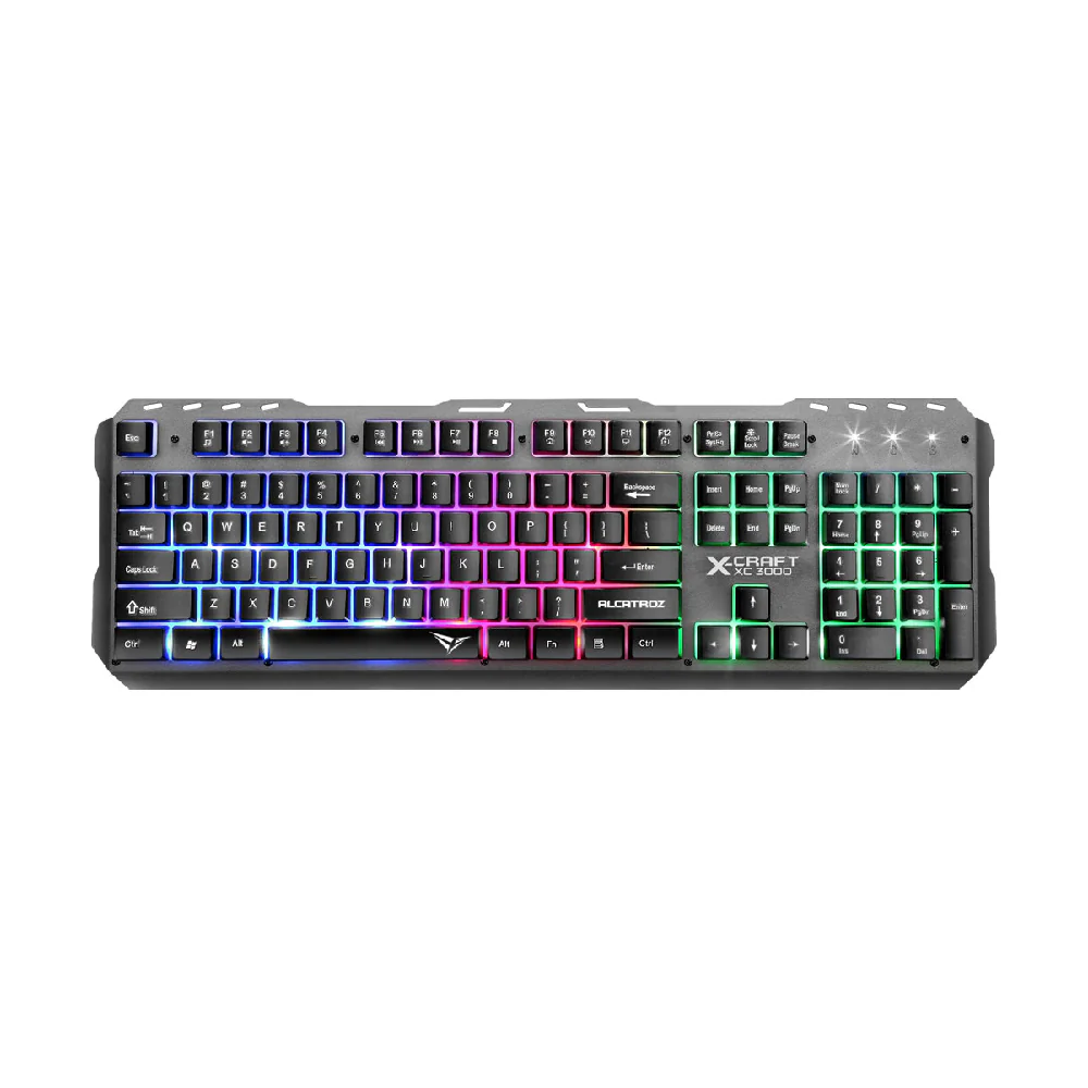 ALCATROZ X-Craft XC 3000 Gaming USB Wired Keyboard and Mouse (NEW SEALED) - Image 2