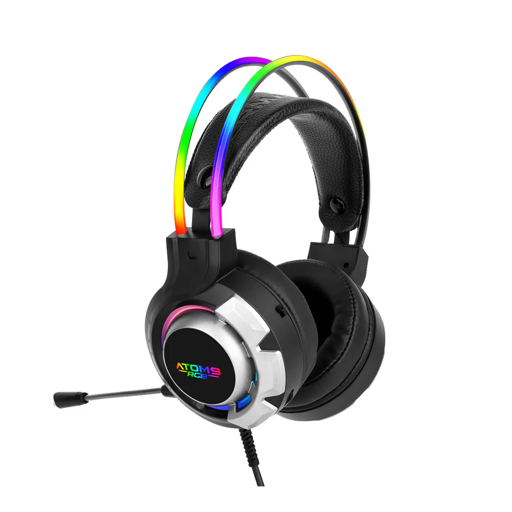 Armaggeddon Atom 9 RGB 2.1 Surround Sound Gaming Headset (NEW SEALED) - Image 9