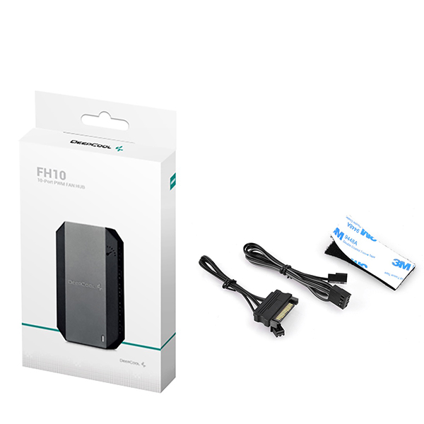 DeepCool FH-10 10Port Fan Hub (NEW SEALED) - Image 3