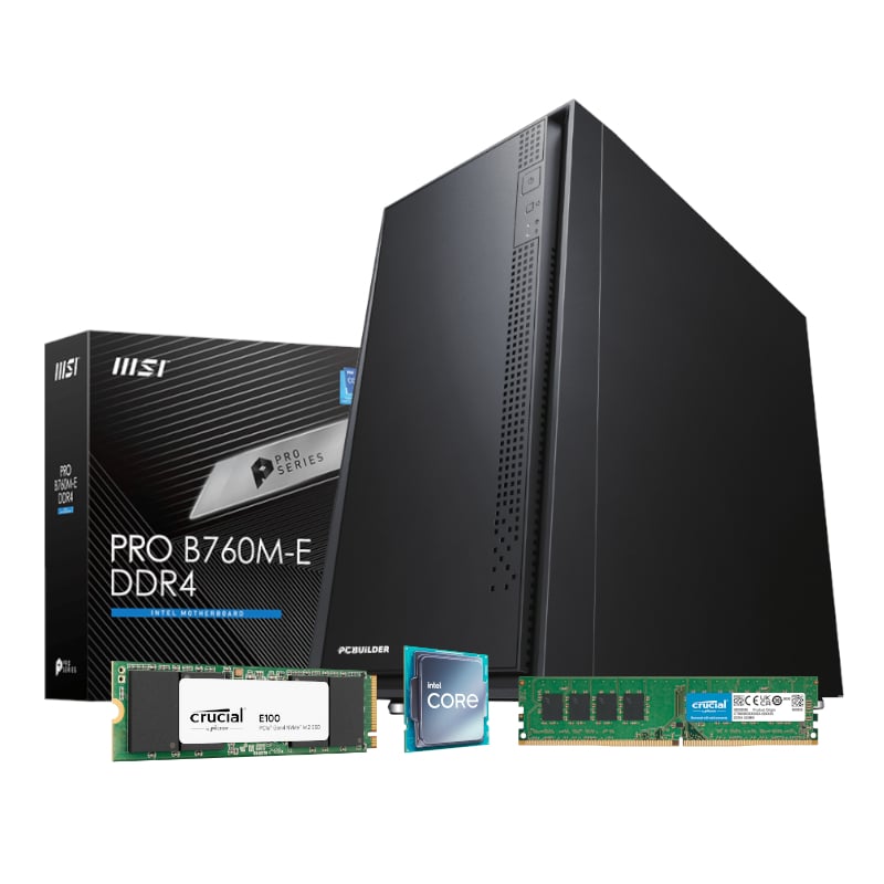 PCBuilder Intel i7-12700 HOME MASTER Windows 11 Desktop PC (NEW SEALED)