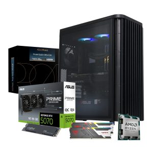 PCBuilder Ryzen 9 9900X CONTENT CREATOR/ 3D RENDERING/ VIDEO EDITING/ GRAPHIC DESIGN PC (NEW SEALED)