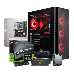 PCBuilder Ryzen 5 7600 SPECIALIST Windows 11 Gaming PC (NEW SEALED)