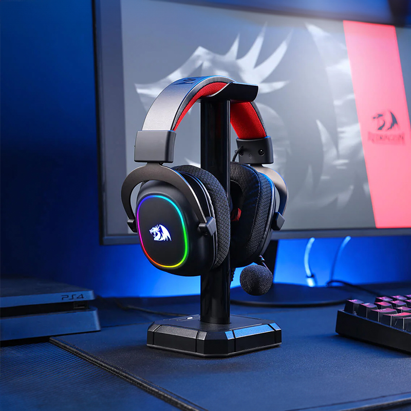 REDRAGON Over-Ear ZEUS-X USB RGB Gaming Headset – Black (NEW SEALED)