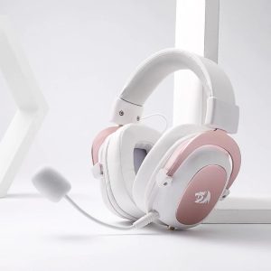 REDRAGON Over-Ear ZEUS 2 USB Gaming Headset – White (NEW SEALED)