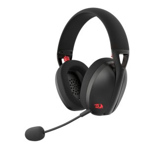 REDRAGON Over-Ear IRE BT5.2 Wireless Gaming Headset – Black (NEW SEALED)