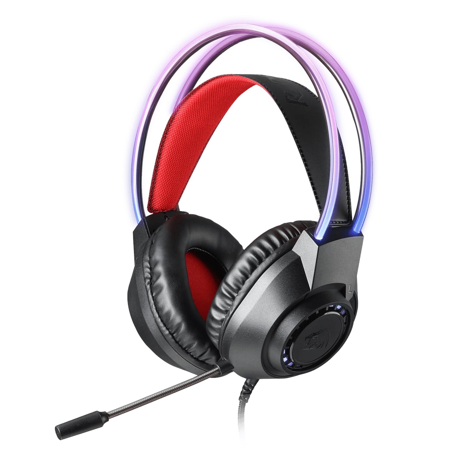 Redragon SCREAM Over-Ear RGB Gaming Headset – Black (NEW SEALED) - Image 5