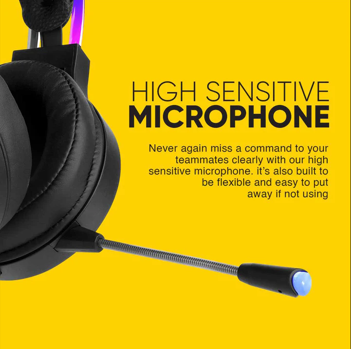 Armaggeddon Atom 9 RGB 2.1 Surround Sound Gaming Headset (NEW SEALED) - Image 4
