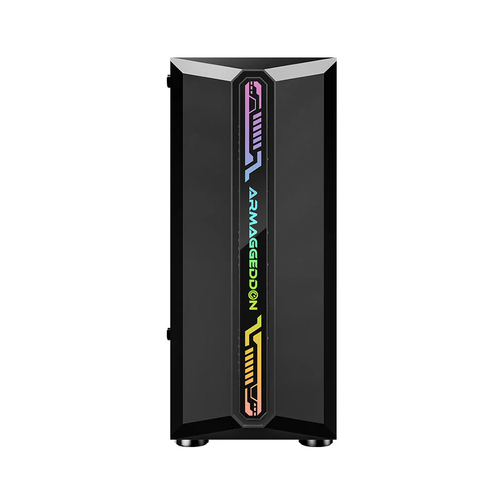 Armaggeddon Tritron Pro 300 ATX Gaming Case with 3x ARGB Fans - Black (NEW SEALED) - Image 10