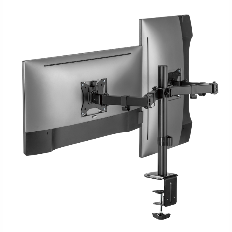 WINX RISE Simple Adjustable Dual Monitor Arm (NEW SEALED) - Image 2