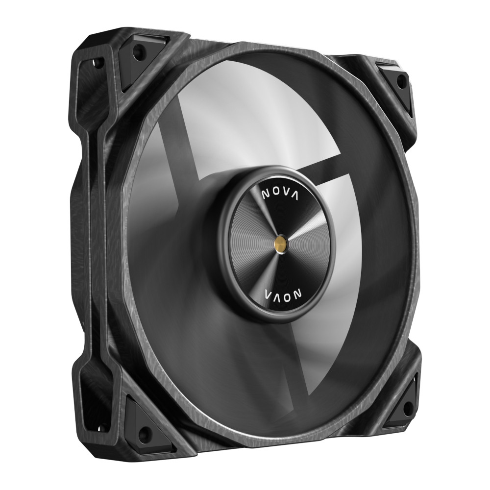 Antec NOVA 120 PWM Fan - 9 BLADE - 3 Pack with Speed Controller – Black (NEW) - Image 5