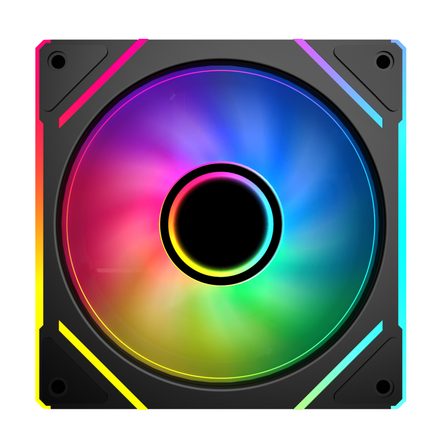 Mirror Fans Pc PCBuilder STORM PRISM 120mm ARGB Centre Infinity Mirror Fan (NEW) – shop