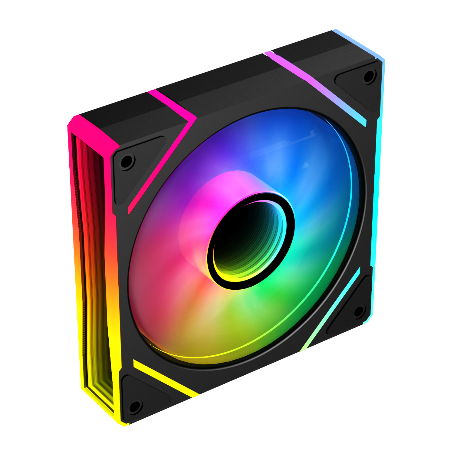 Mirror Fans Pc PCBuilder STORM PRISM 120mm ARGB Centre Infinity Mirror Fan (NEW) – shop