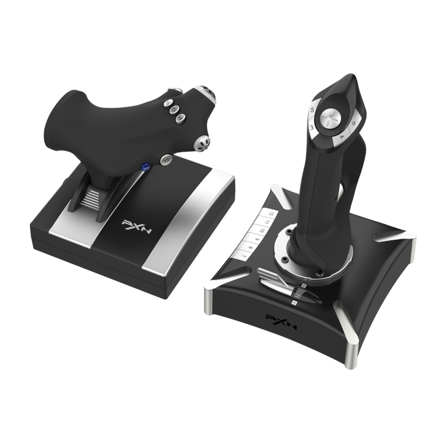 PXN 2119 PRO Flight Simulator Joystick Combo (NEW) - Image 5